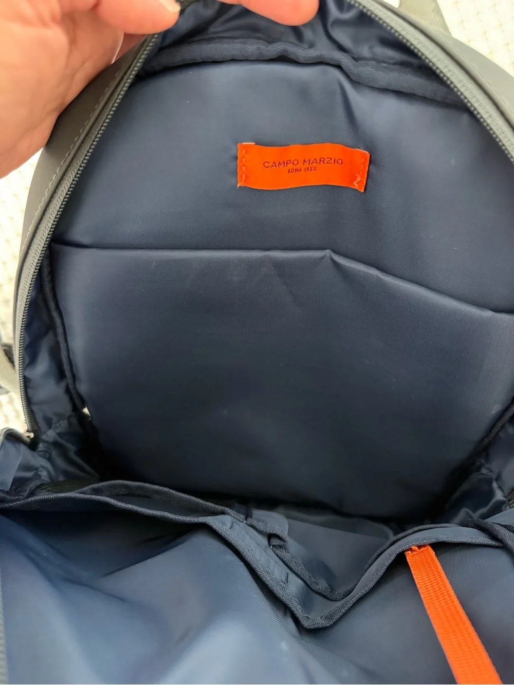 Campo Marzio Roma 1933 Backpack – Gray Laptop Backpack